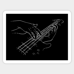 Bass Player-Music-Jazz-Rock-Blues-Metal Sticker